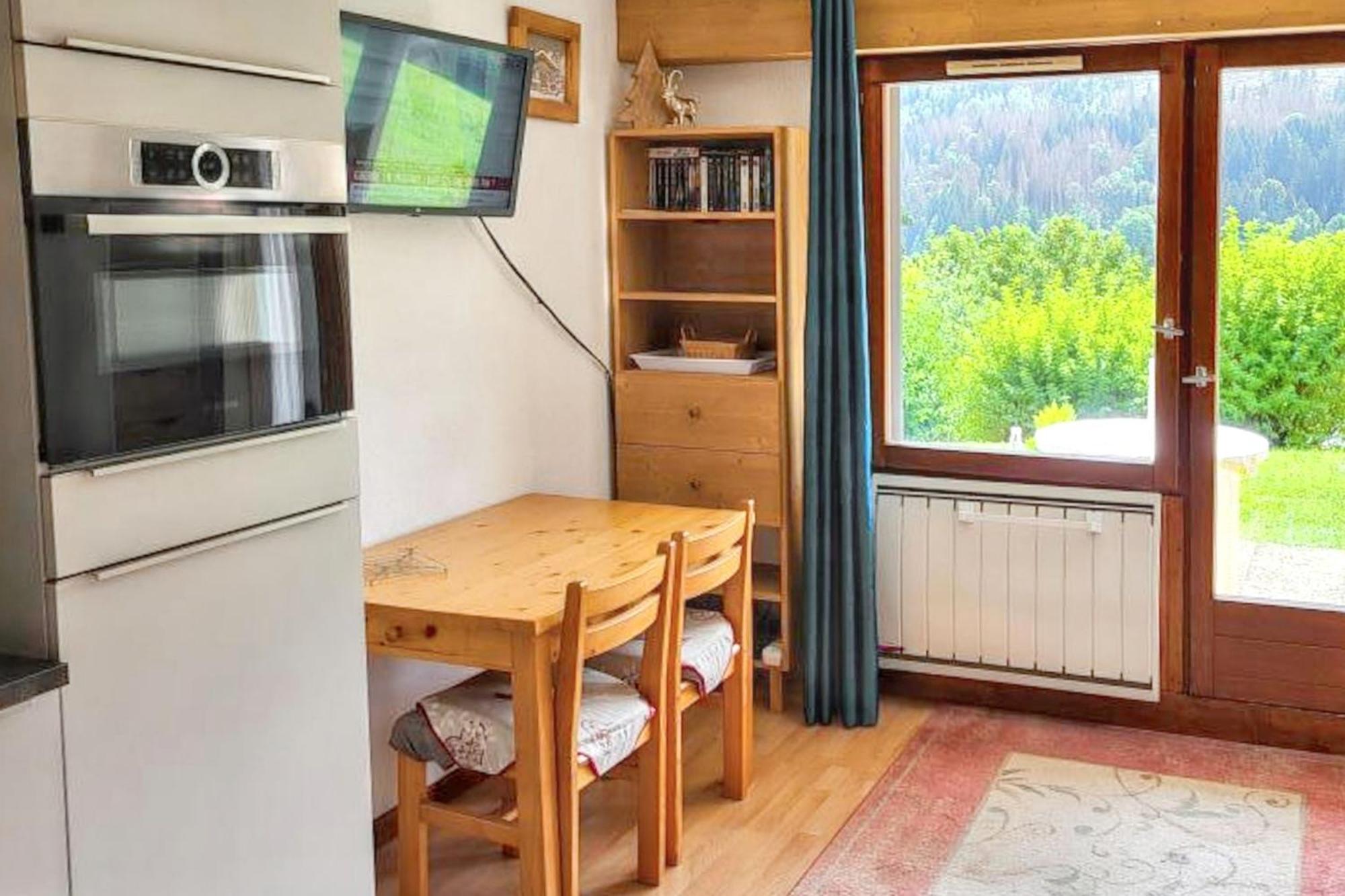 Studio Accueillant A Cordon Vue Mont Blanc 22 M² Parking Inclus Exterior photo